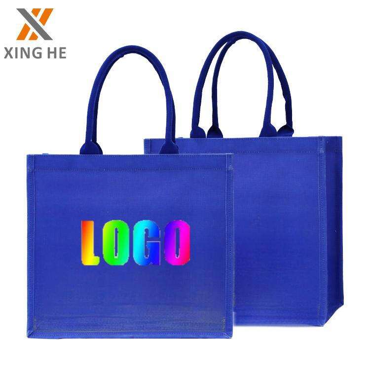 Custom Durable Cotton Shopping Tote Bag for Bulk Orders