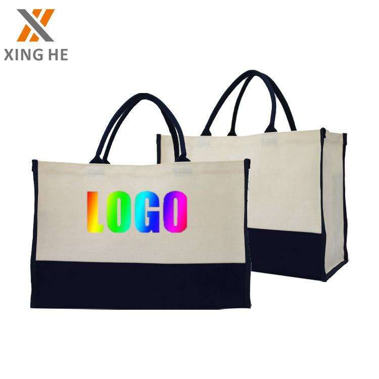 Bulk Heavy Duty Cotton Tote Bag for Grocery and Retail
