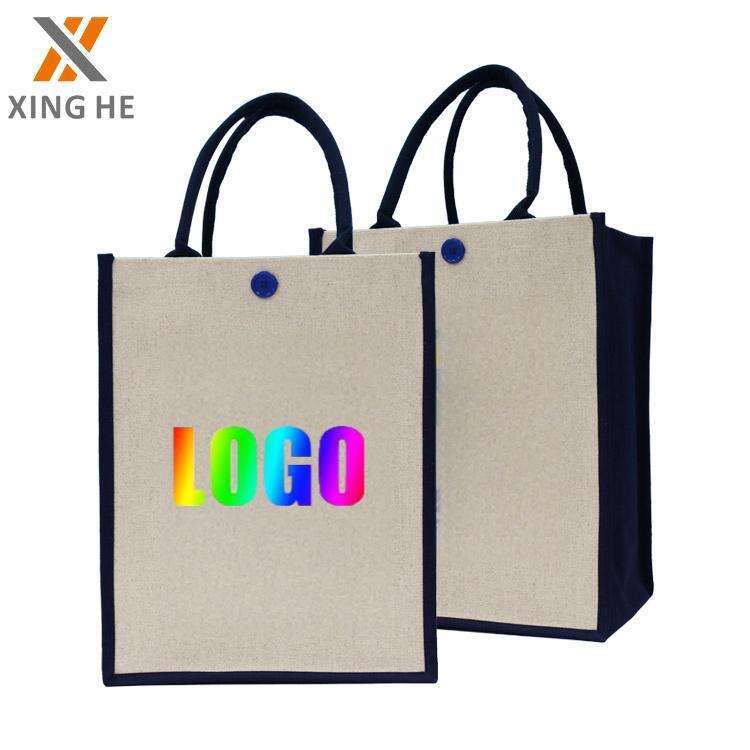 Wholesale Durable Jute Bag for Shopping and Grocery Use