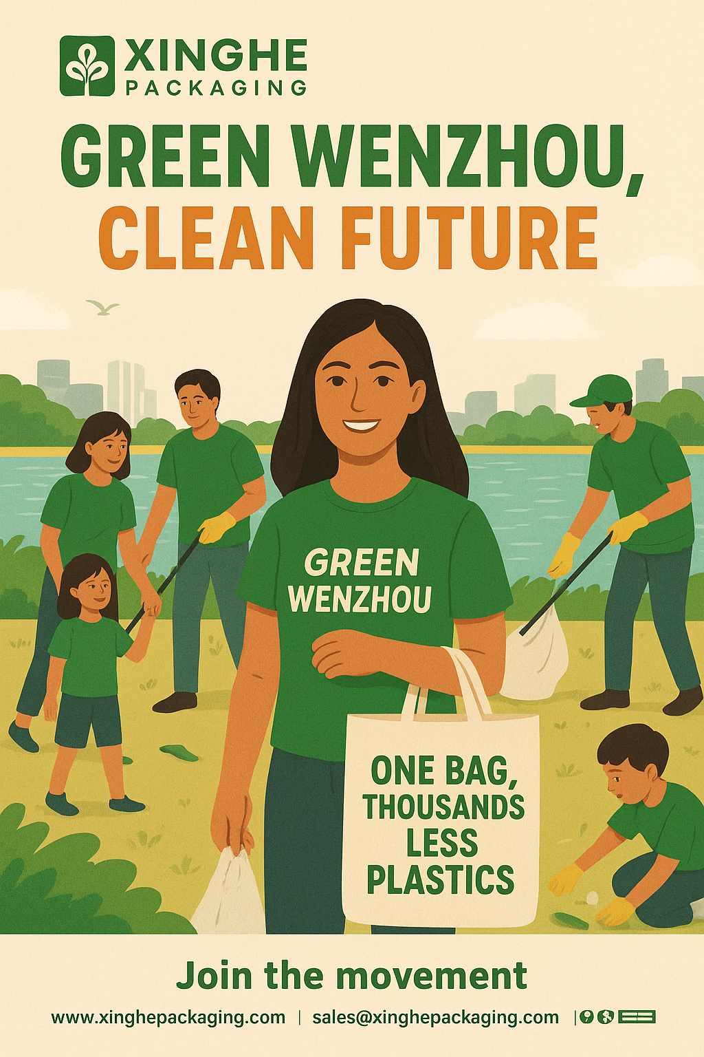 Making a Difference Beyond Business: Xinghe Packaging’s Community Green Action