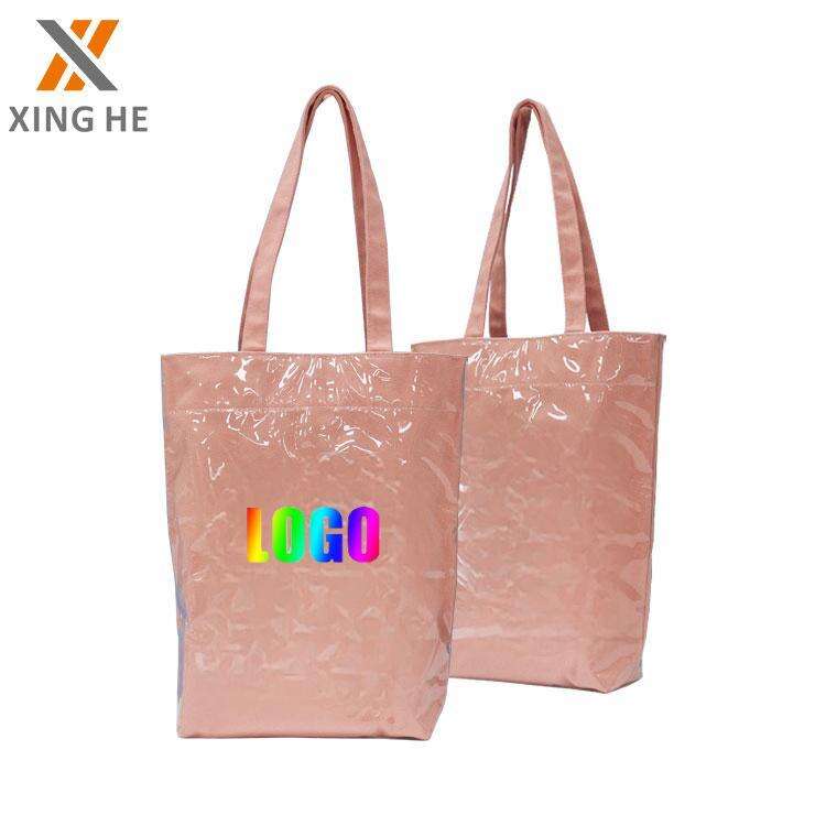 Factory Direct Eco-Friendly PVC surface Cotton Bag Shopping Tote Bag