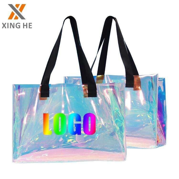 Custom Stylish PVC Holographic Bag for Corporate Gift