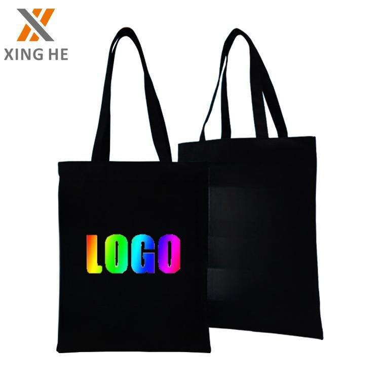 Bulk Washable Custom Printed Cotton Bag for Retail
