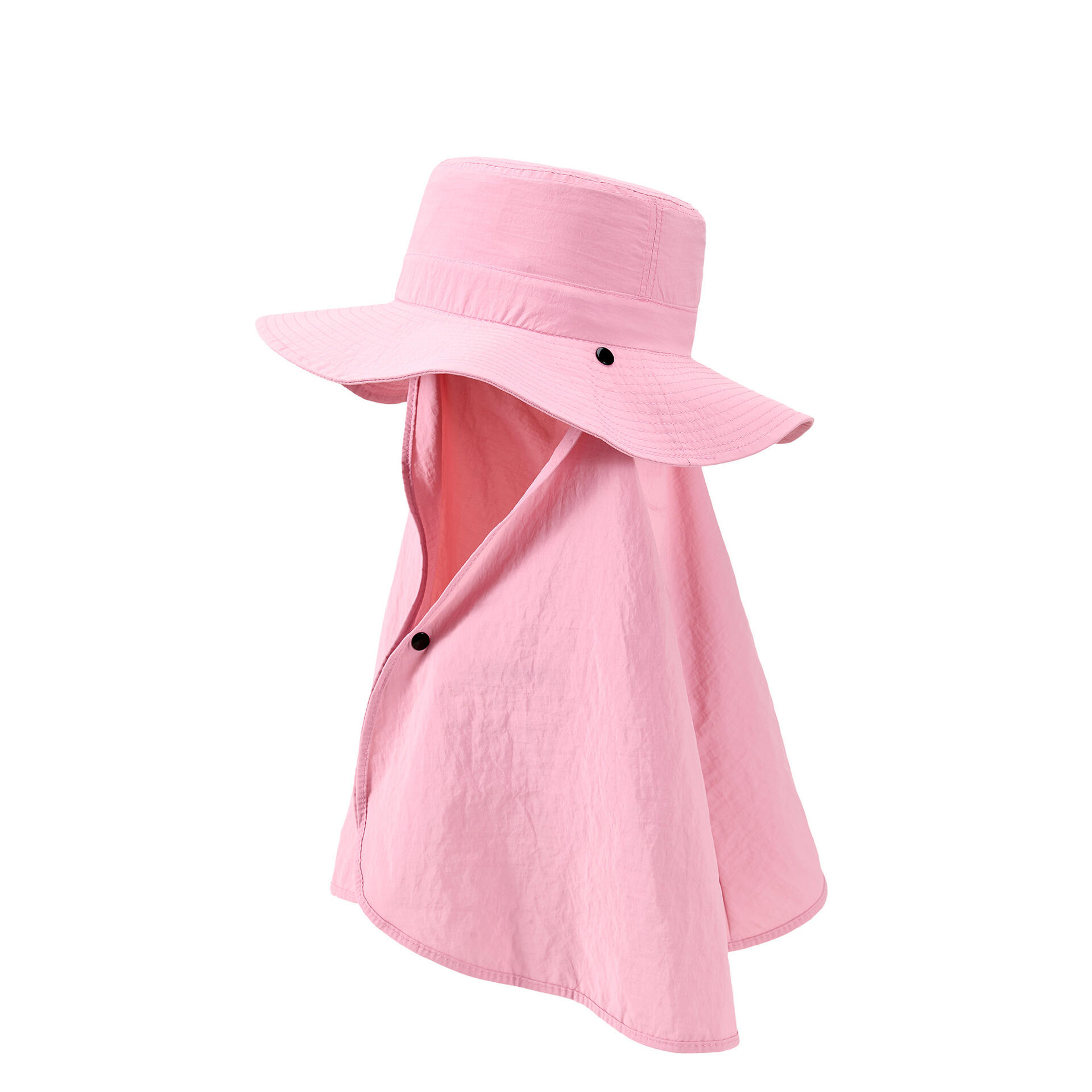 Custom Fisherman Hat with Sunscreen shawl for Women
