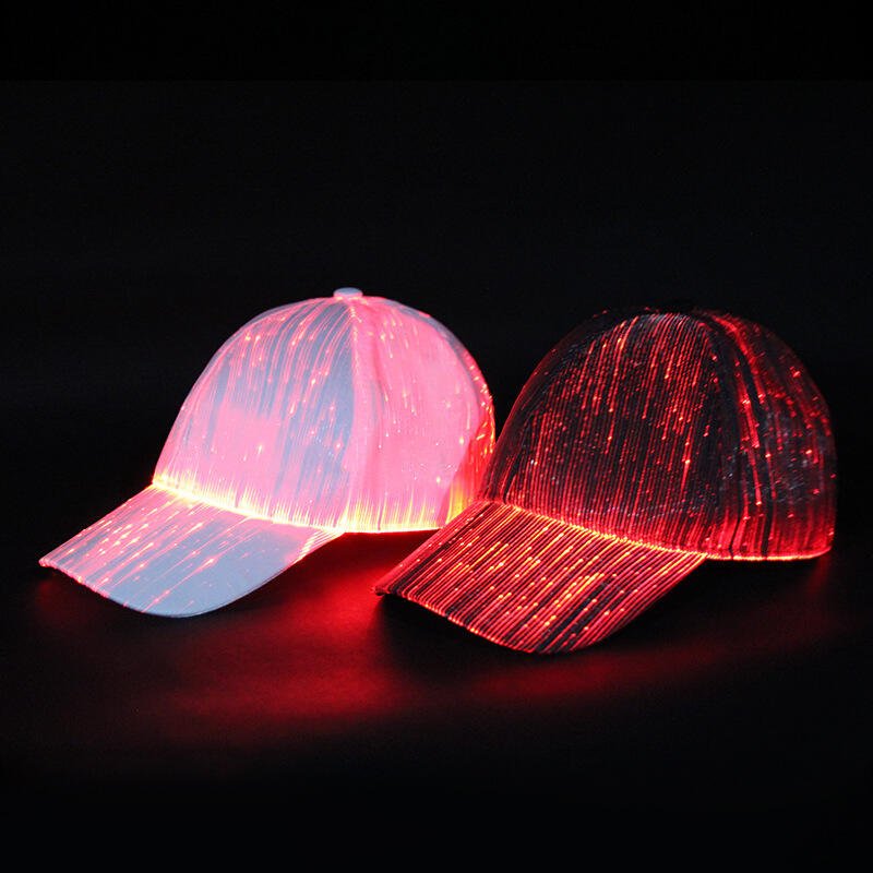 Custom Color LED Baseball Cap 