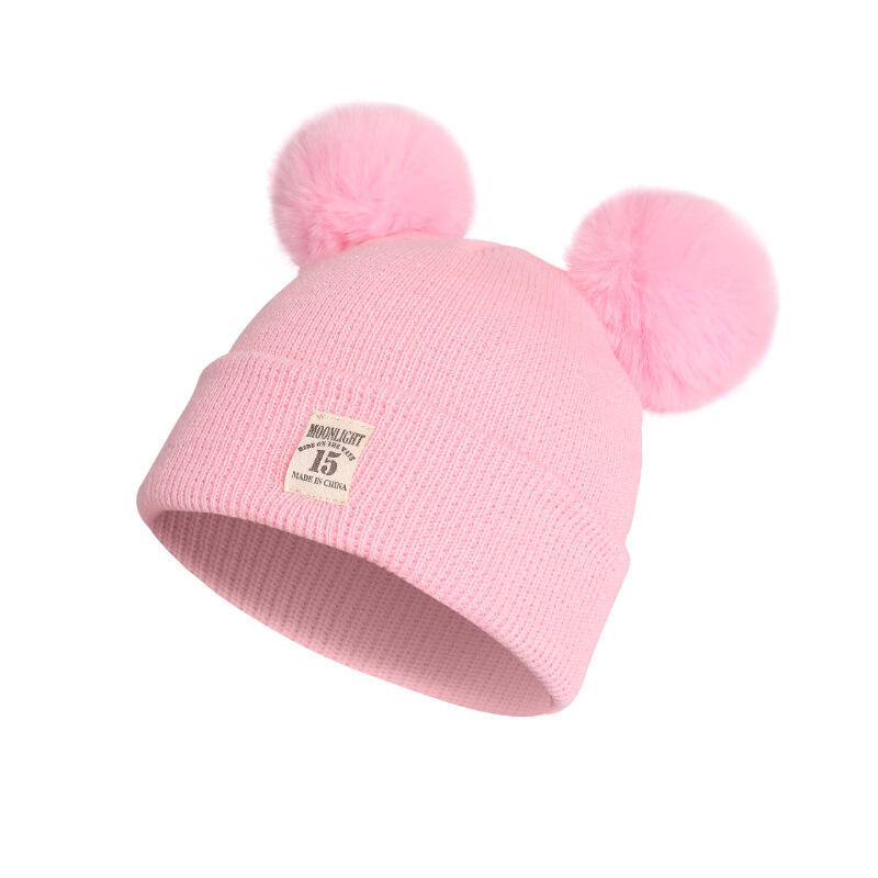 Cute Beanie Hat with PomPom For Sale