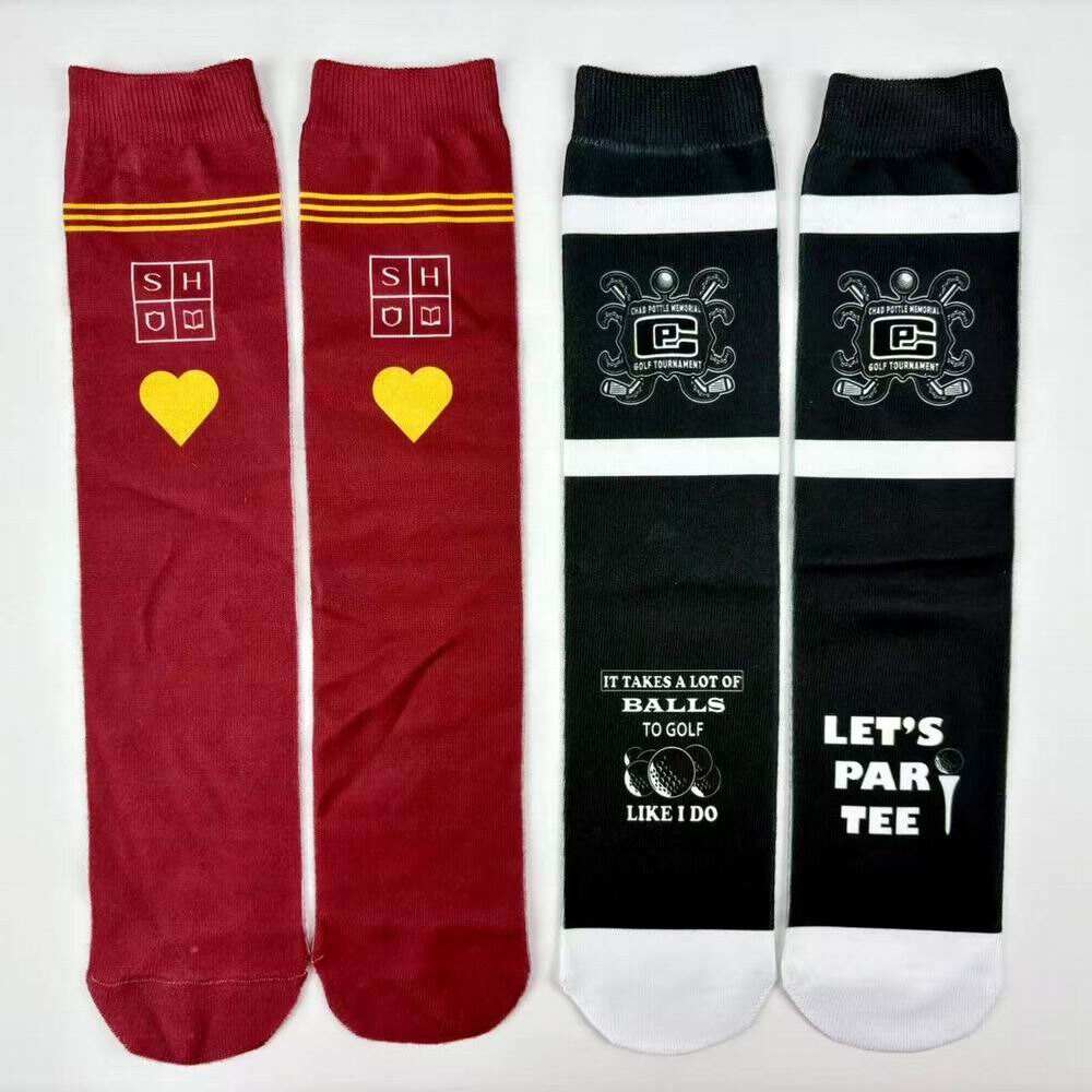 Different Designs Flat Sublimation Socks for Normal Use