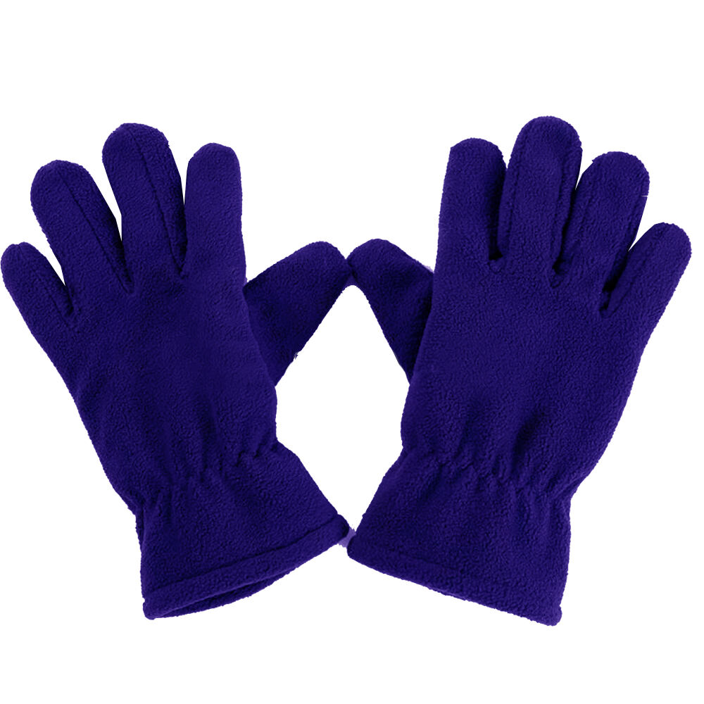 single layer Fleece Gloves With Factory