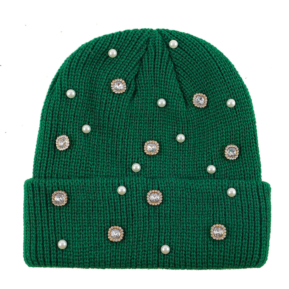 Colorful Rhinestone Beanie Hat For Sale