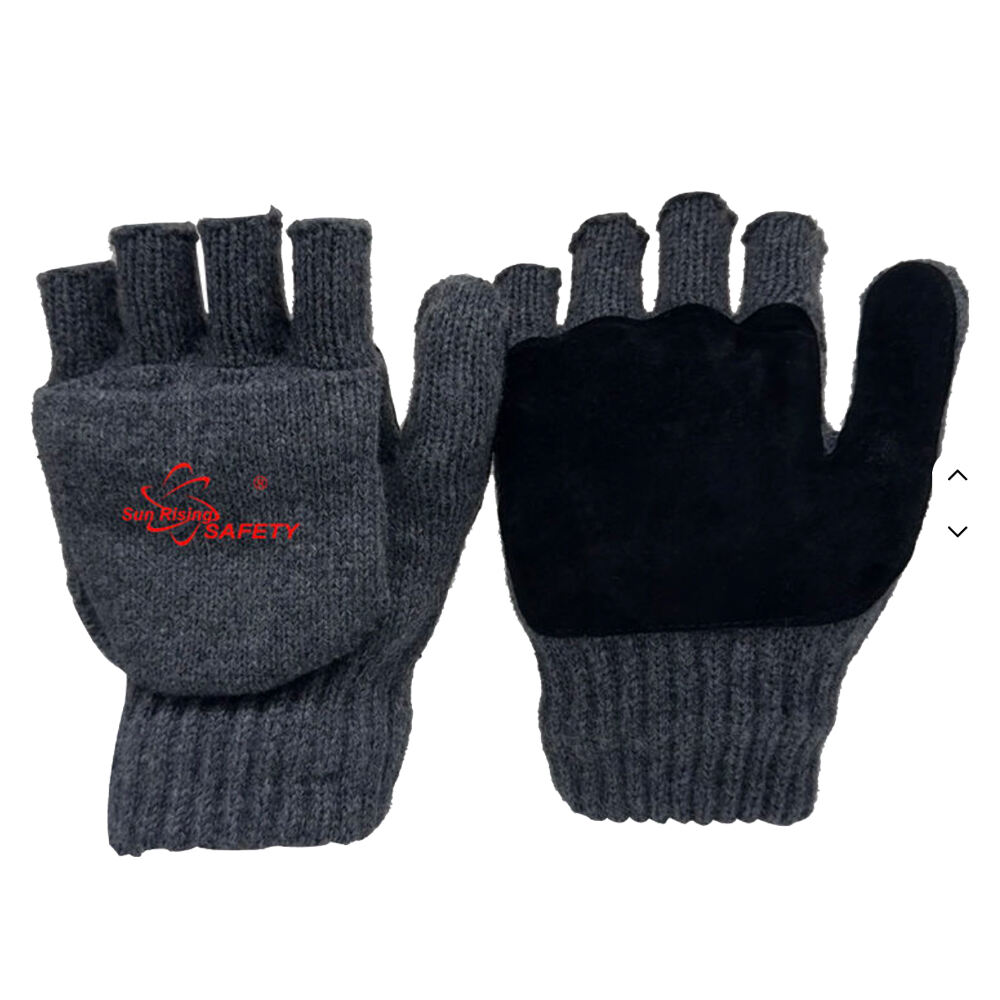 Warm Customized Flip Gloves With Factory
