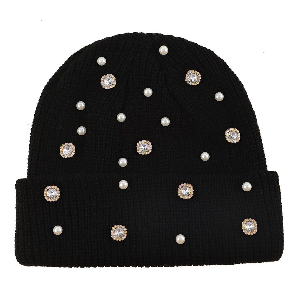 Rhinestone Beanie Hat For Sale