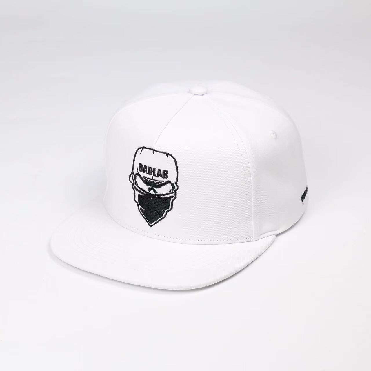 Custom Logo High Quality White Snapback Hats
