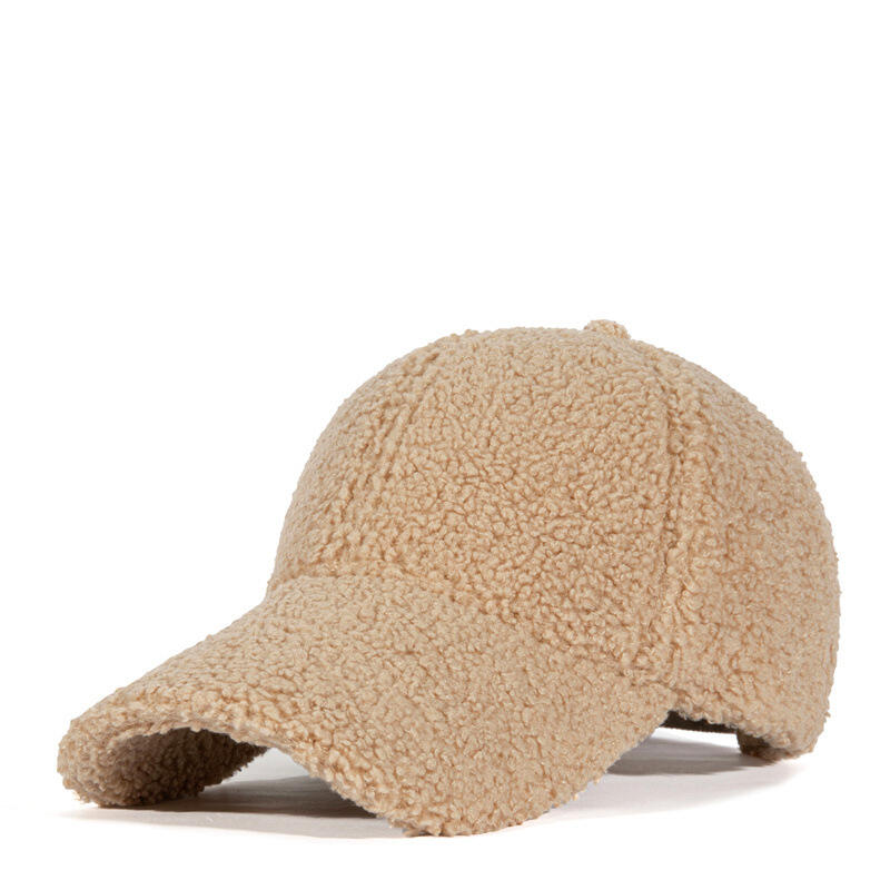 Polar-fleece Custom Logo Baseball Caps for outdoor