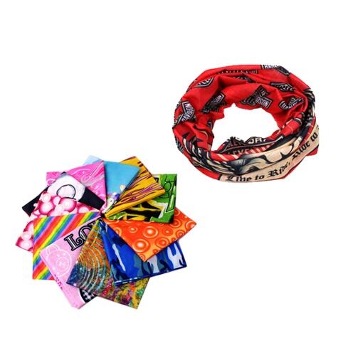Fornitura al dettaglio Magia Ciclismo Personalizzata Bandana Tubolare Foulard per il collo