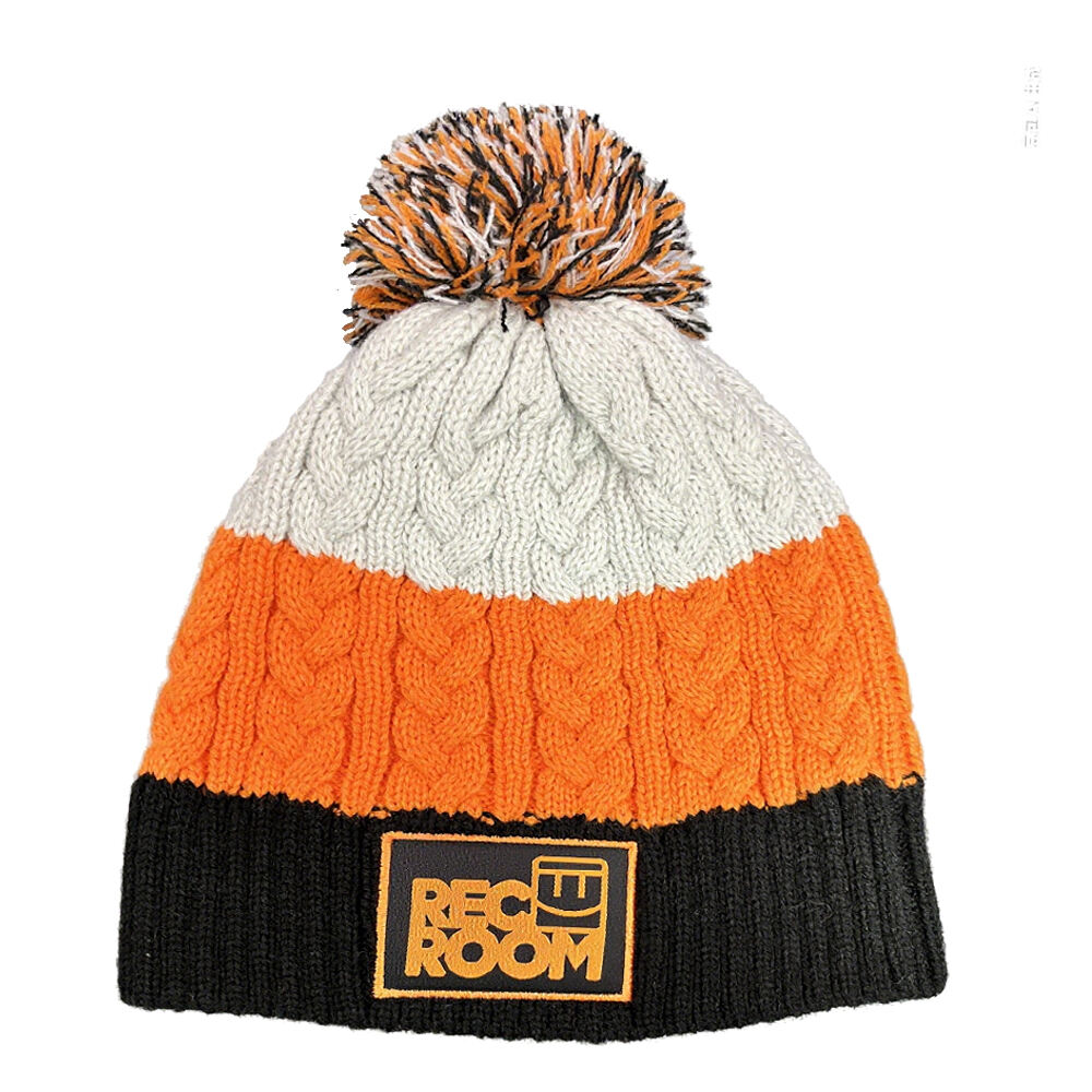 बिक्री के लिए एक्रिलिक केबल बीनी हैट पॉमपॉम के साथ