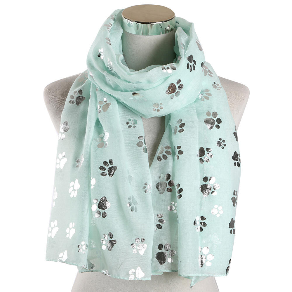 Silver Printing Polyester Beach Scarf For Wholesale