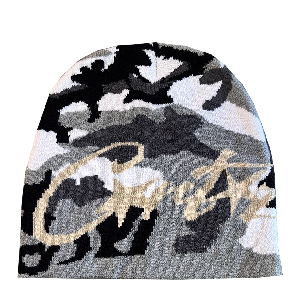 Custom Jacquard Beanie Hat With Factory