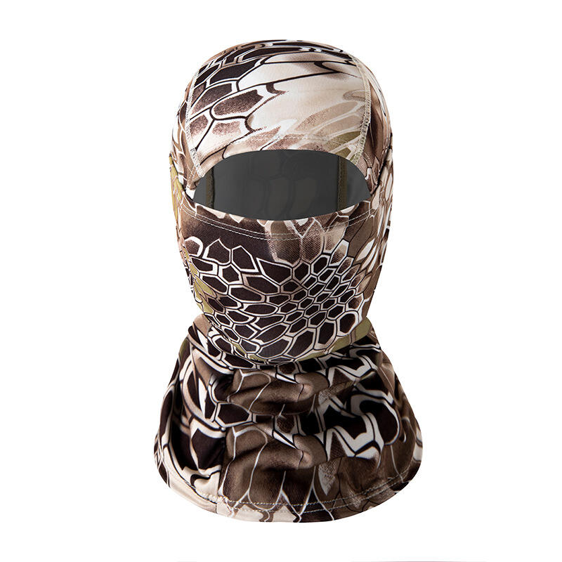 Green Camouflage Balaclava Hat With Factory