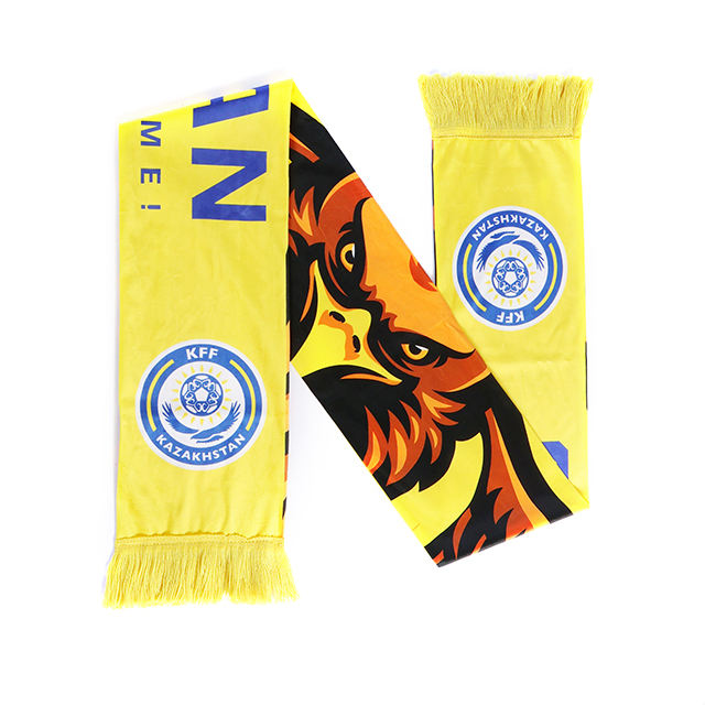 Printing Custom Polyester Scarf For Football Club