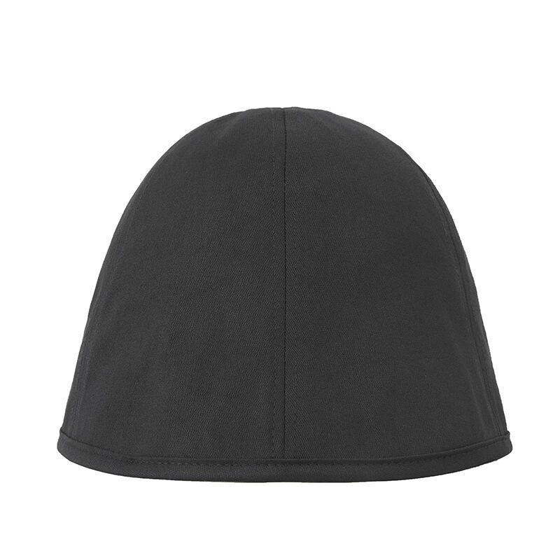 Black Fashion Bucket Hat with Wide Brim