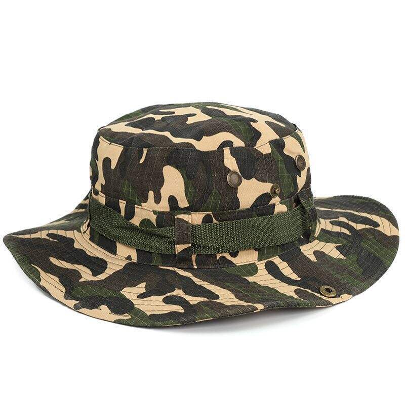 Custom Camouflage Bucket Hat for Camping
