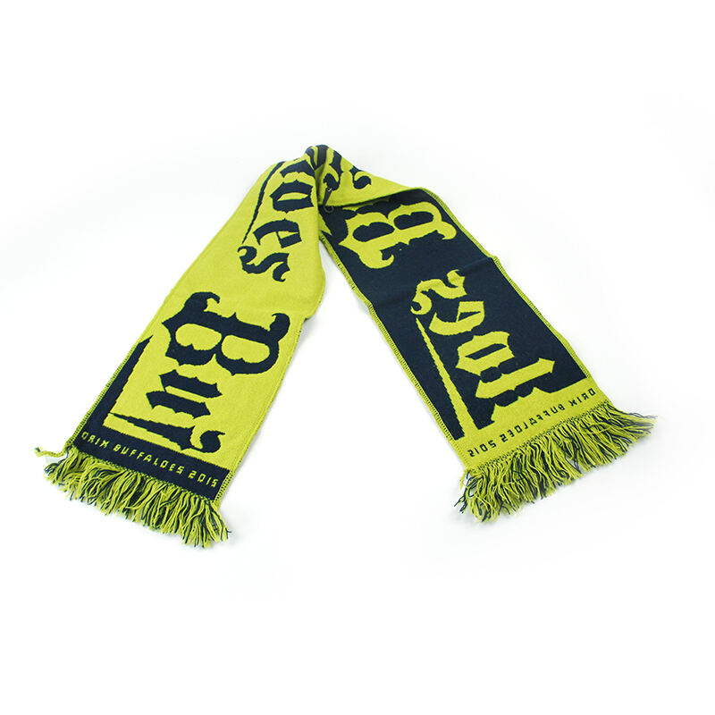 Custom Club Woven Sports Scarf For Football