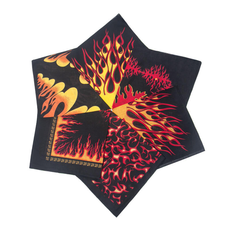 Cotton Printing Square Bandana For Promotion