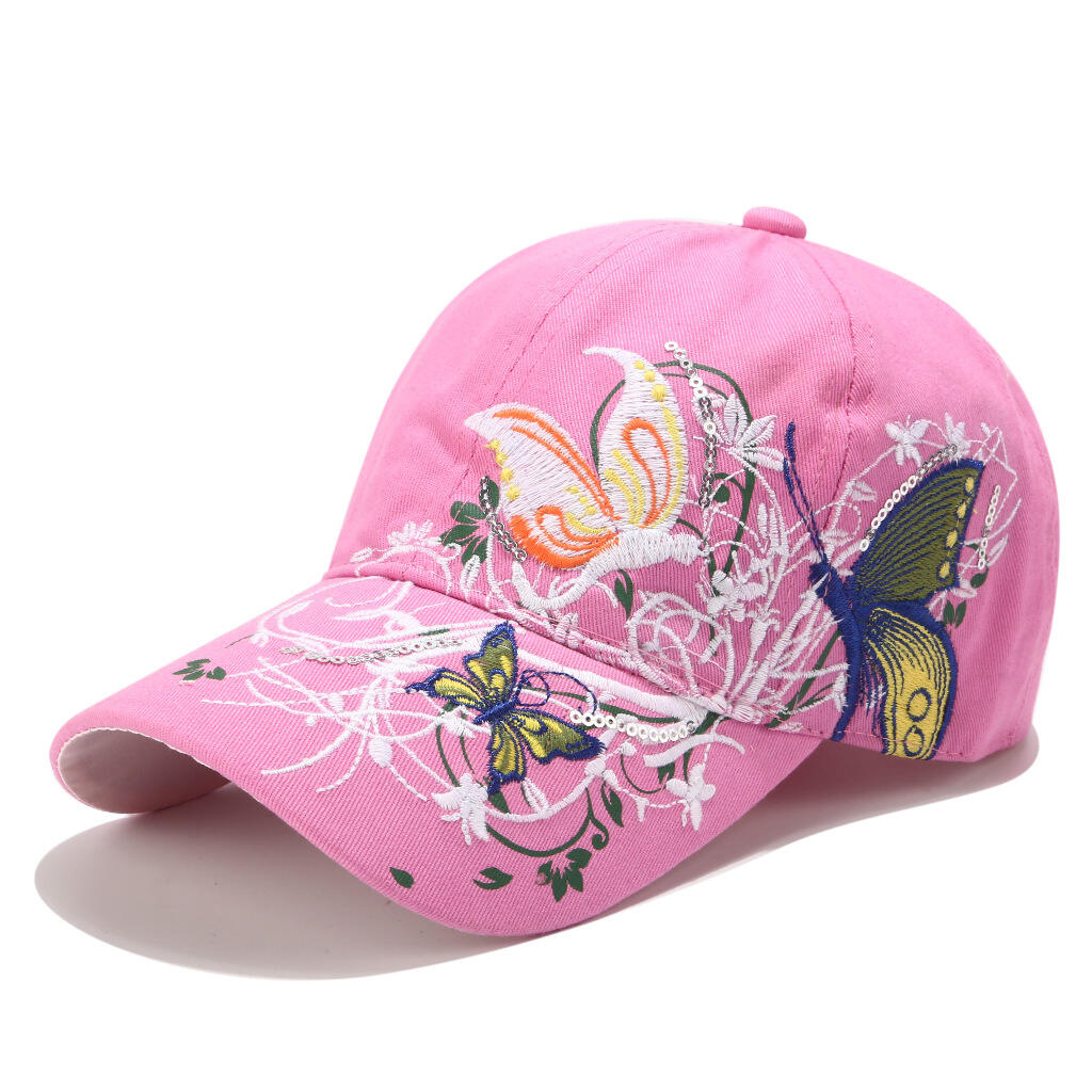 Pink High Quality Custom Embroidery Logo Baseball Cap