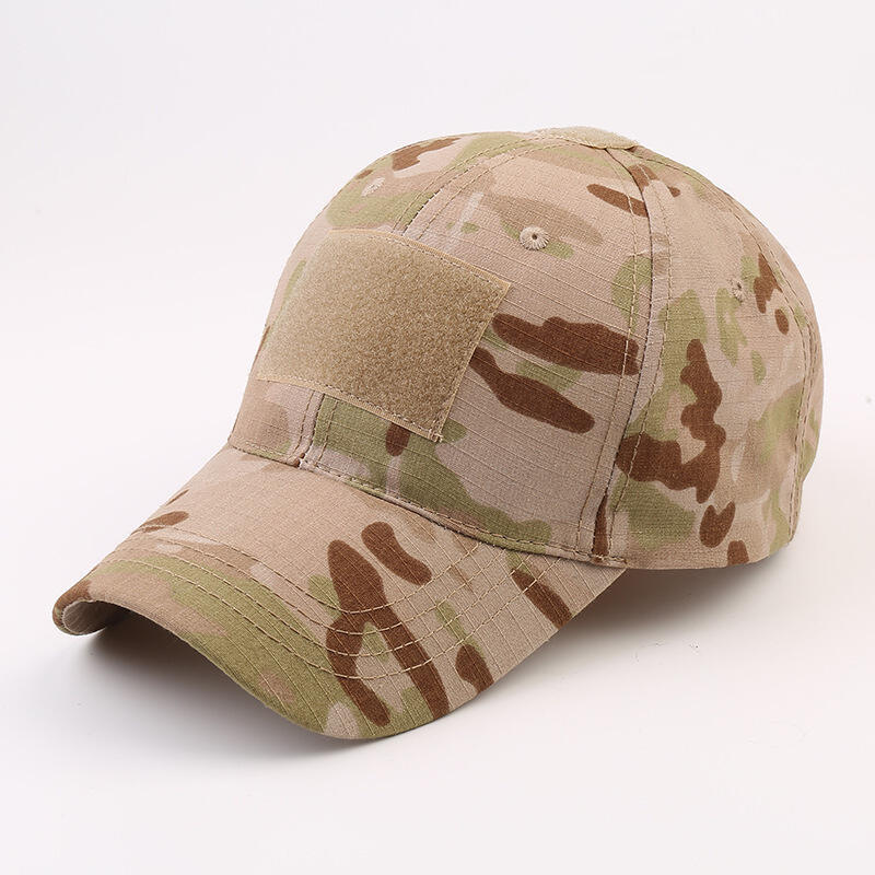 Manufacturer Custom Men Camo Baseball Hats Cotton 