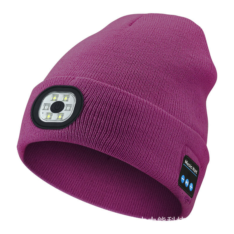 Adult Bluetooth LED Beanie Hat With Factory