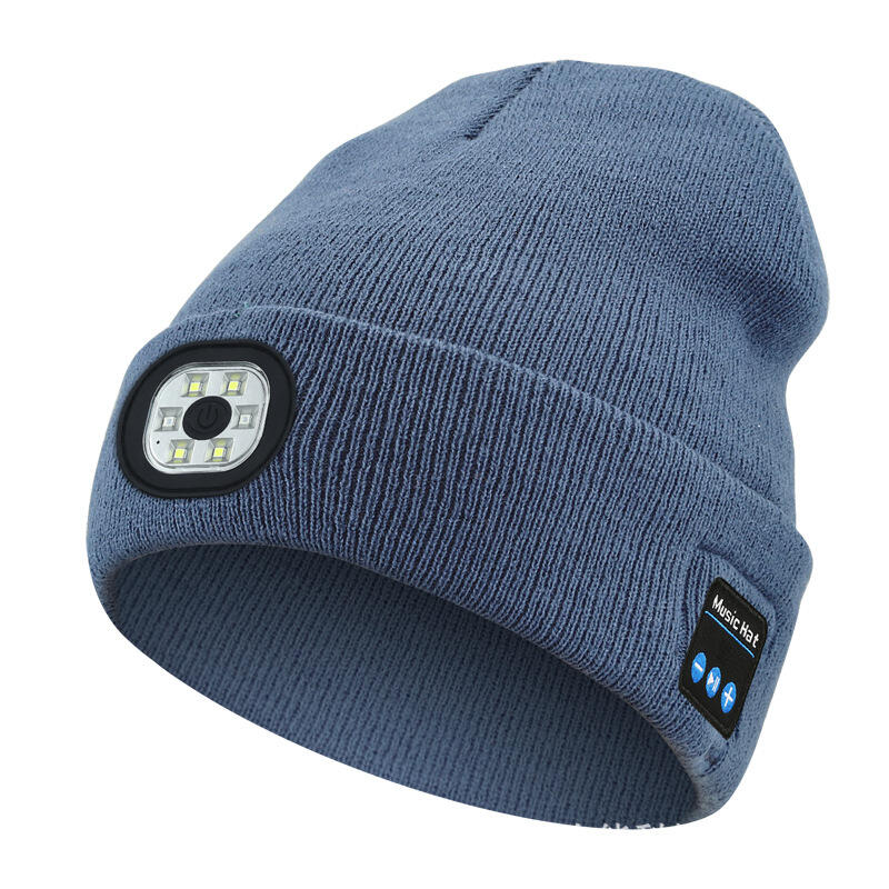 Big LED Bluetooth Beanie Hat With Factory