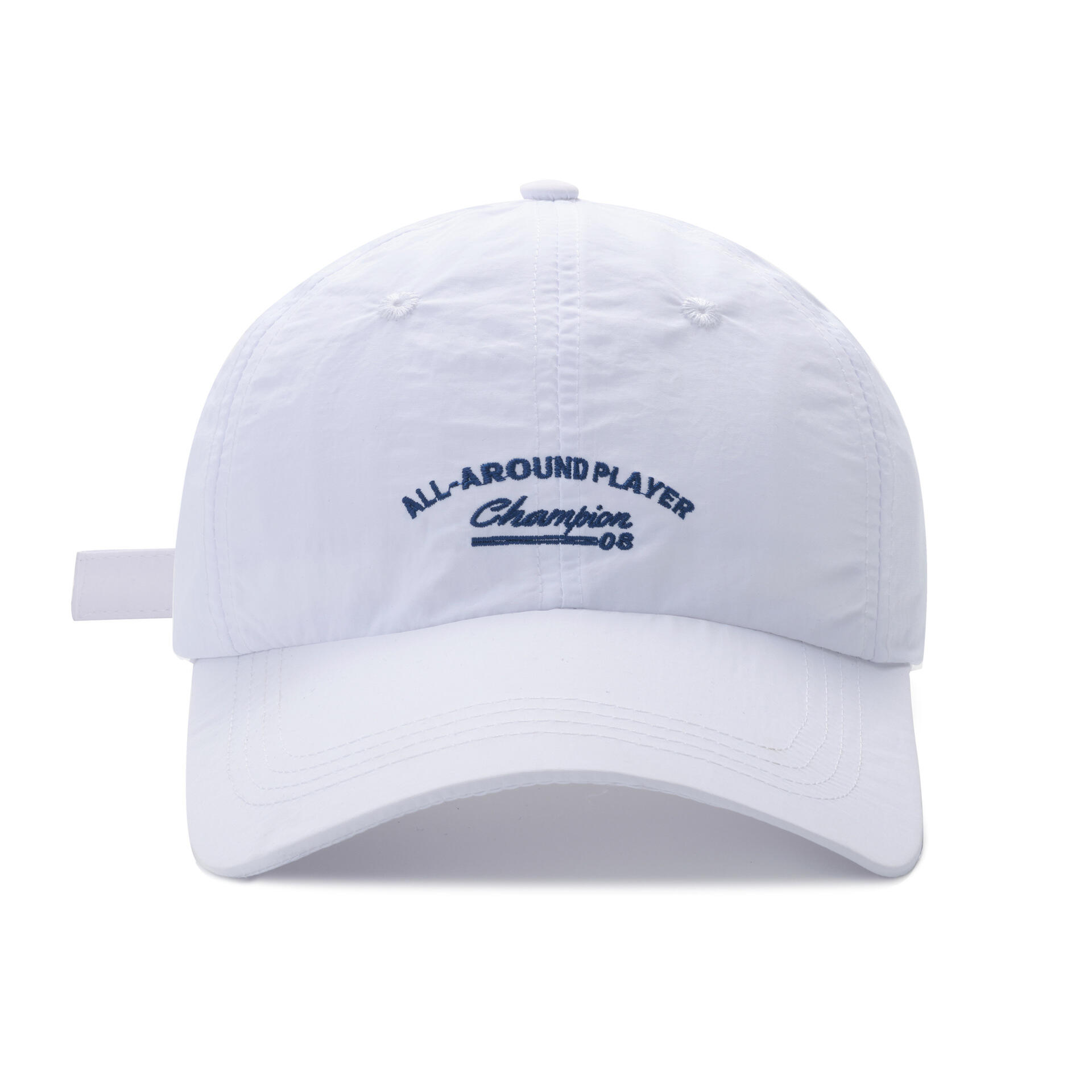 White Polyester Breathable Soft Fashion Sports Hats