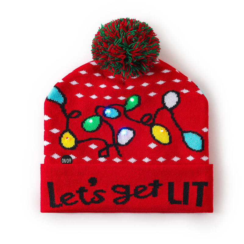 New Functions Led Beanie Hat With Factory