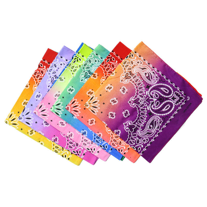 Polyester Printed Square Bandana For Wholesale