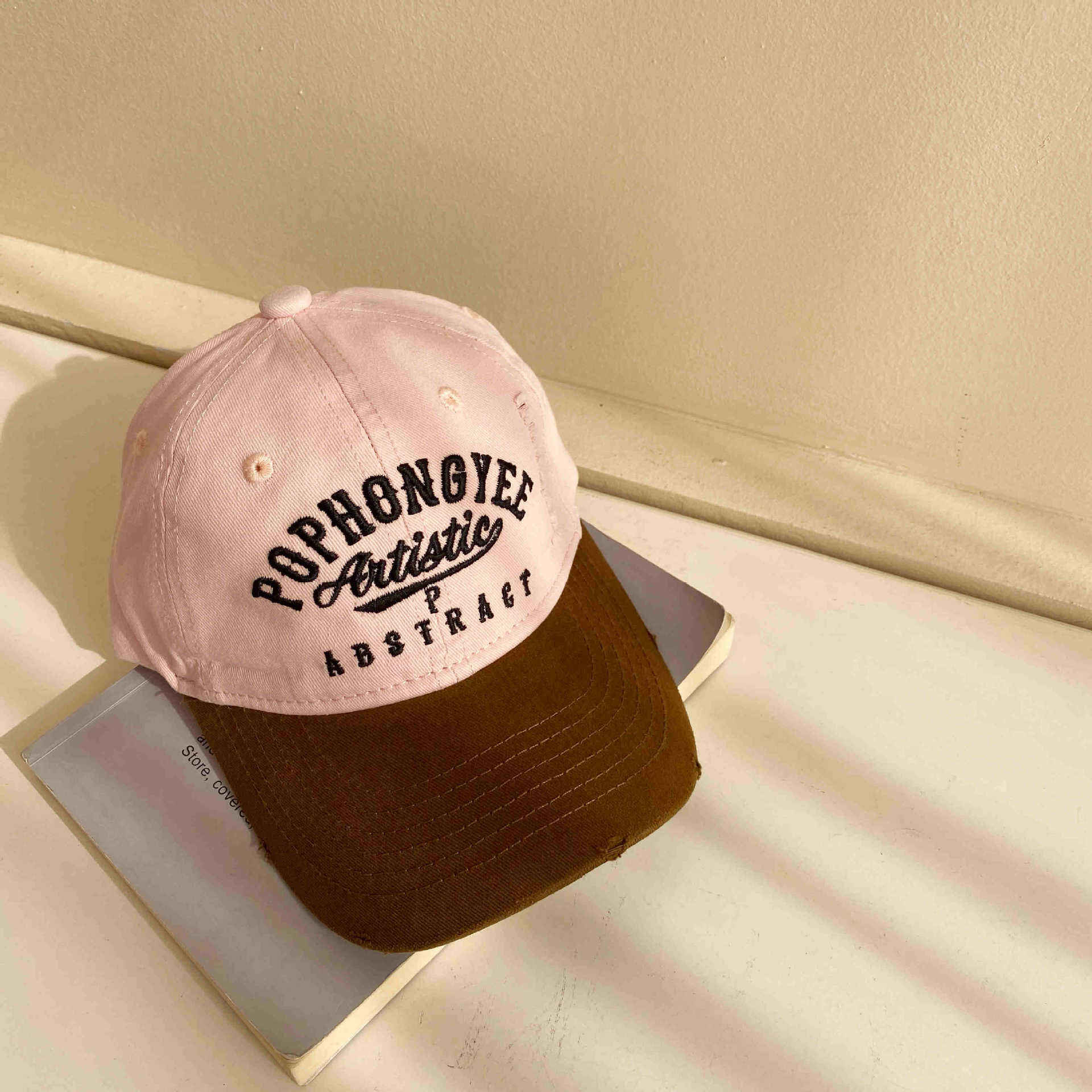 Nuevas gorras de béisbol personalizadas en rosa para niños, para exterior