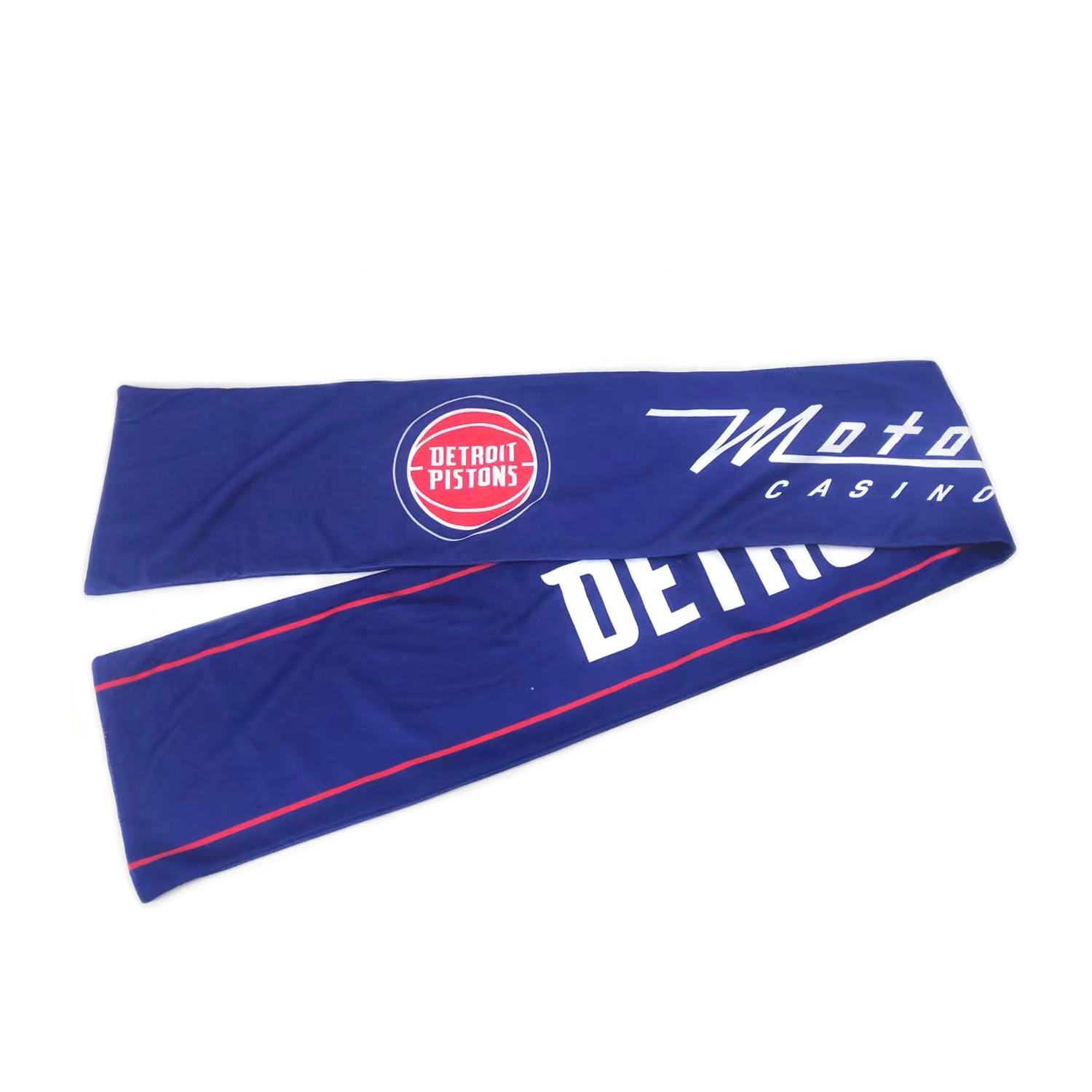 Double-sided Sublimation Printed Polyester Scarf For Promotion