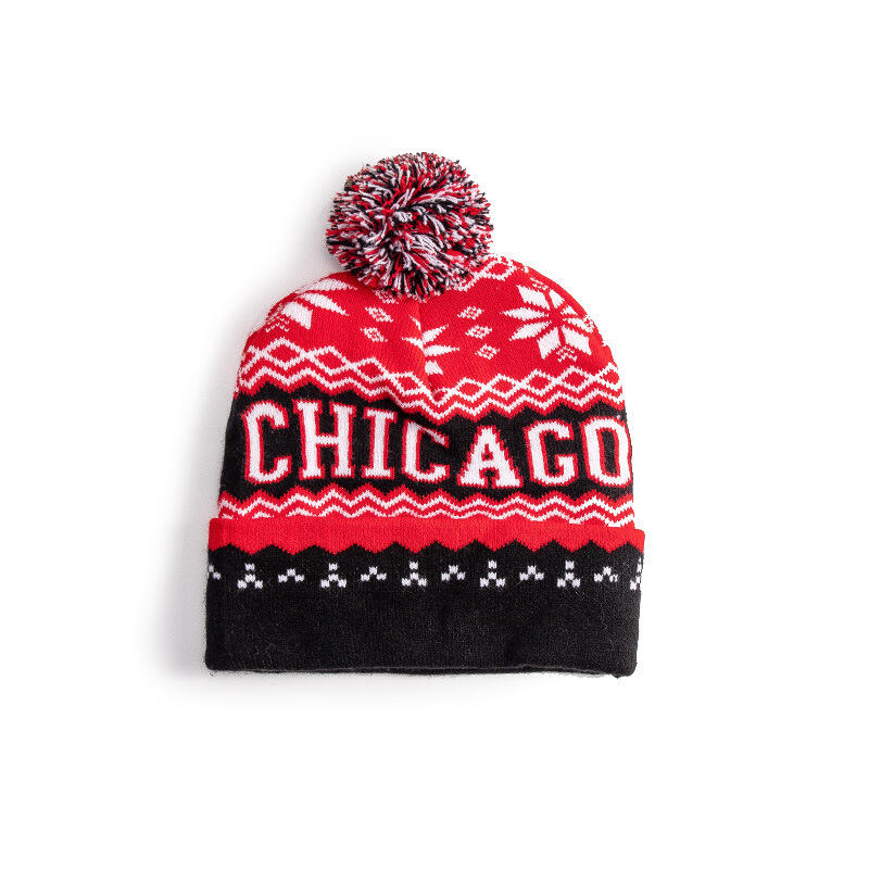 Logo Jacquard Beanie Hat For Wholesale
