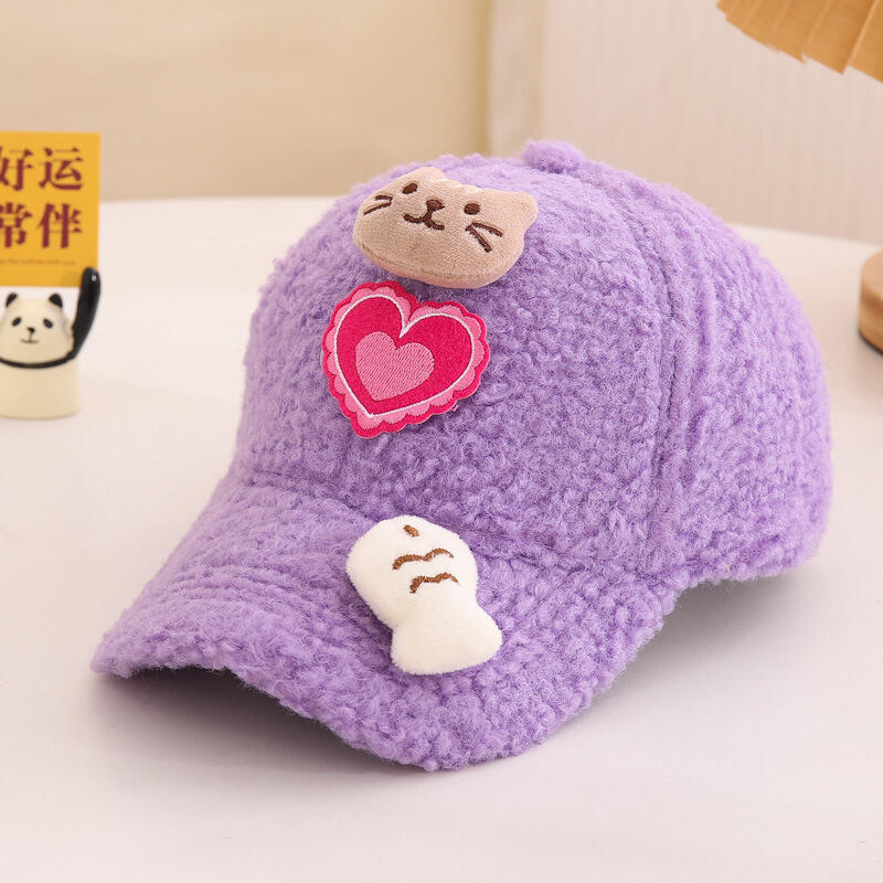 Fleece Custom Design Baby Baseball Caps