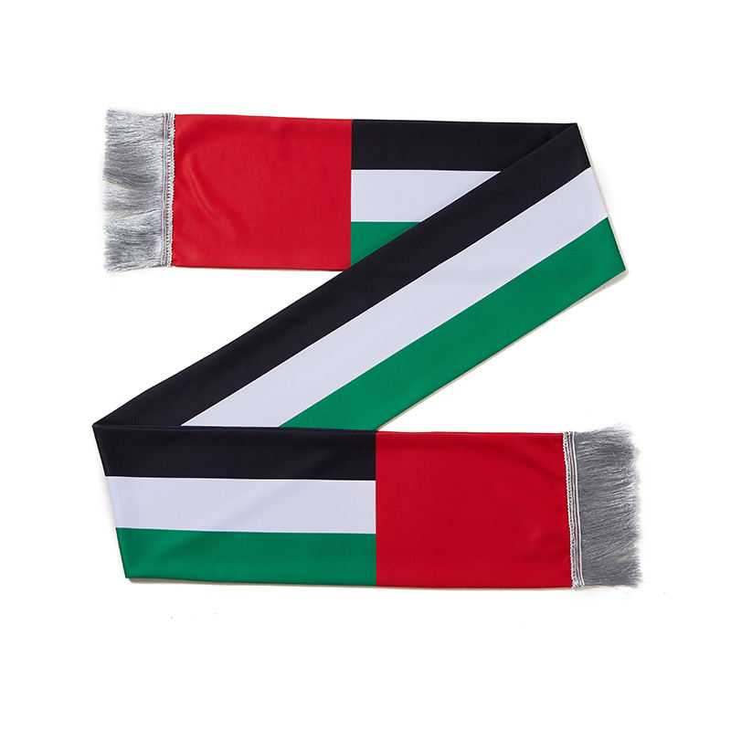 Printed Double-sided Polyester Scarf With Factory