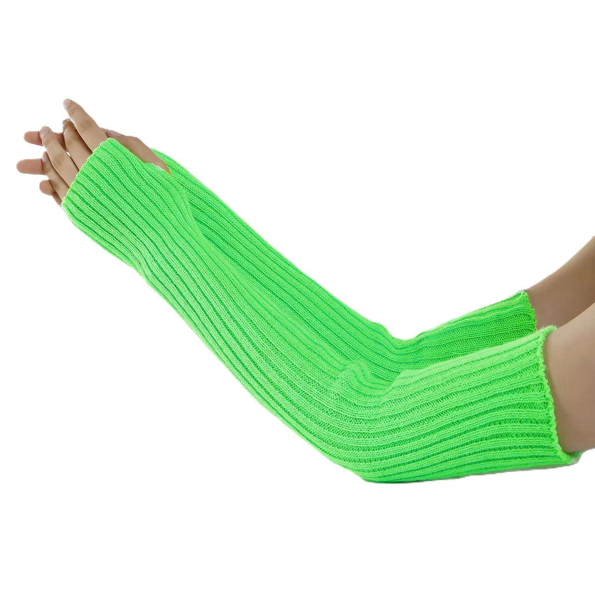 Long Half-Finger Fingerless Gloves For Women