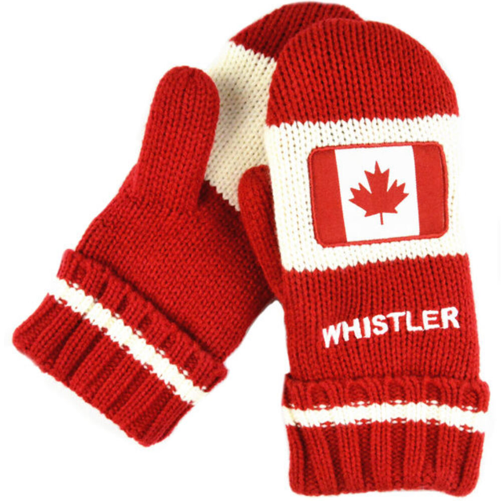 Colorful Acrylic Knitted Mitten Gloves With Factory