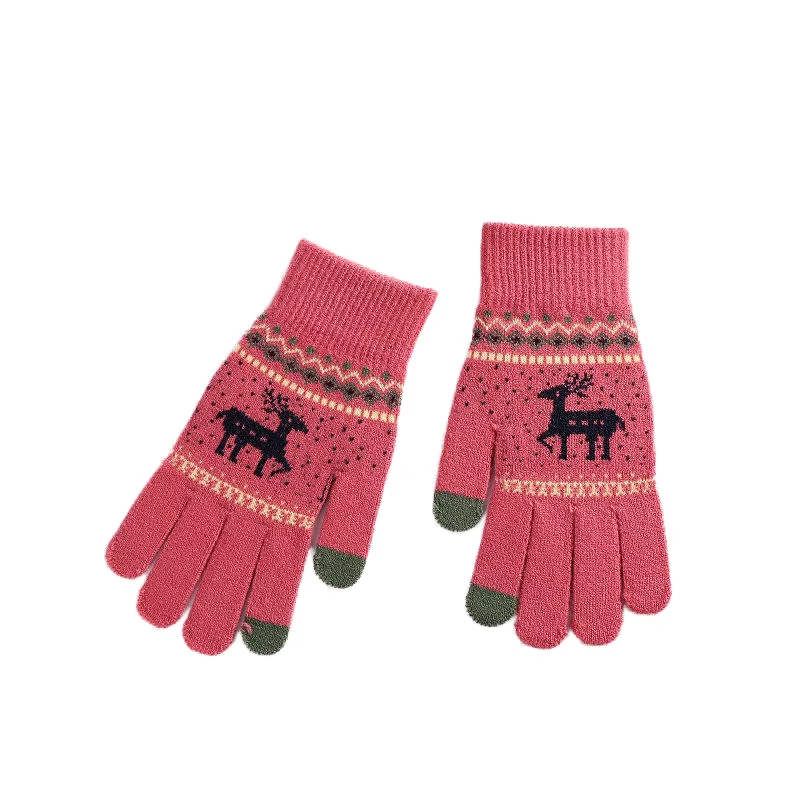 Jacquard Custom Touch Screen Gloves For Gift