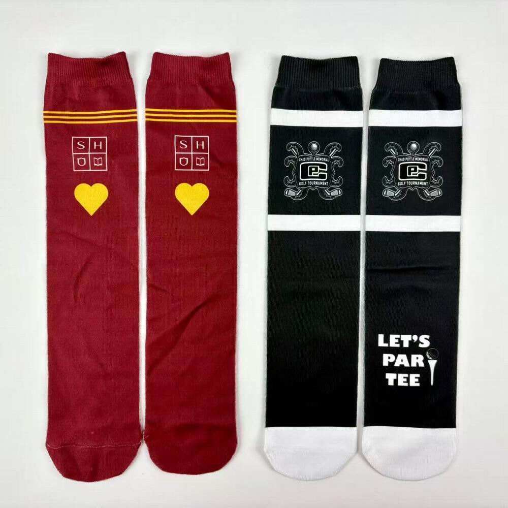 New Designs Flat Sublimation Socks for Normal Use