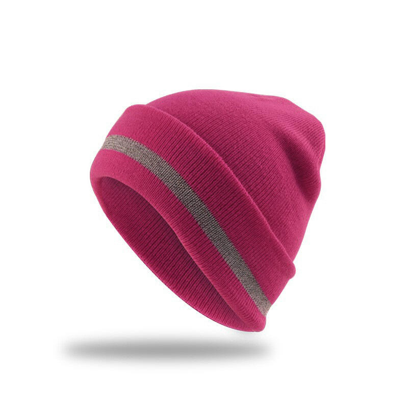 Colorful Reflection Beanie Hat With Factory