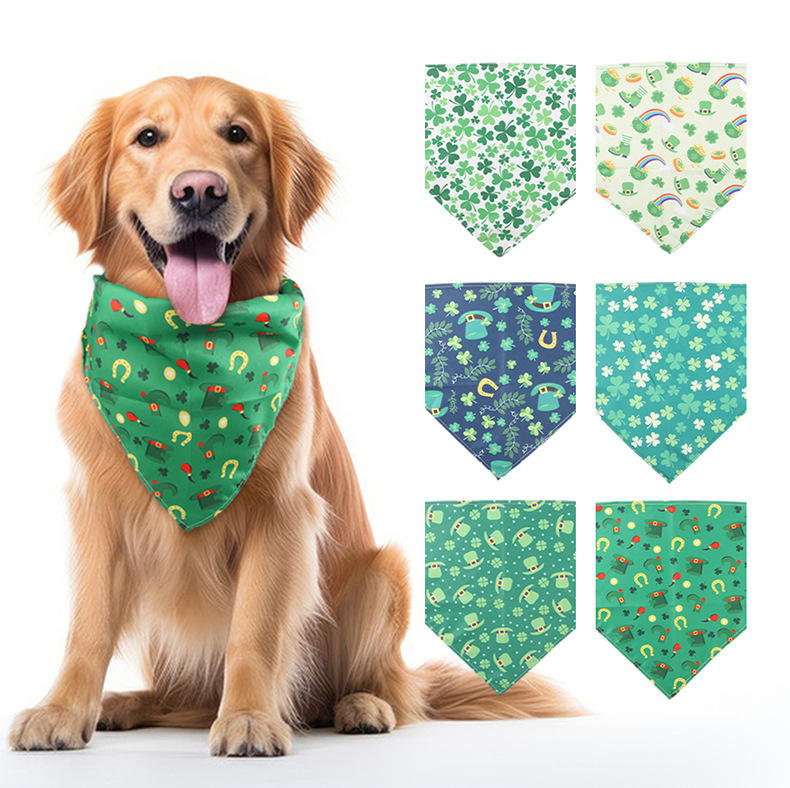 Custom Polyester Dog Bandana For Promotion