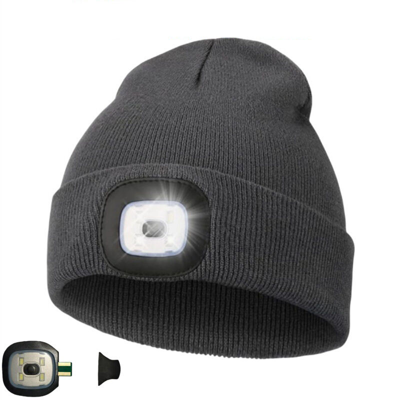 Winter Beanie Hat With LED For Sale