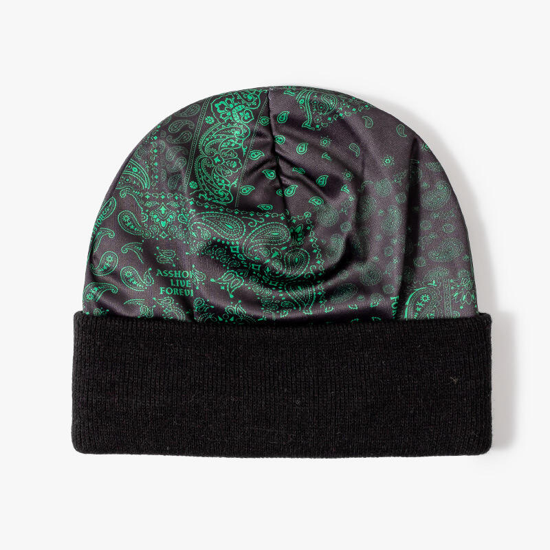 Drukowana czapka typu beanie do sprzedaży hurtowej