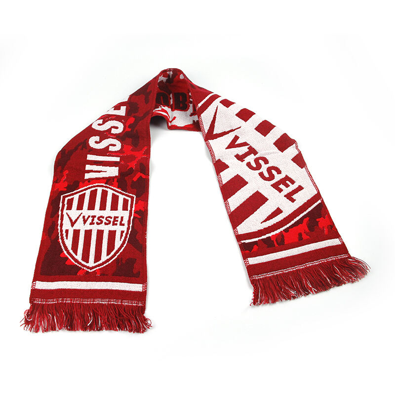 Sports Club Fans Woven Scarf For Football