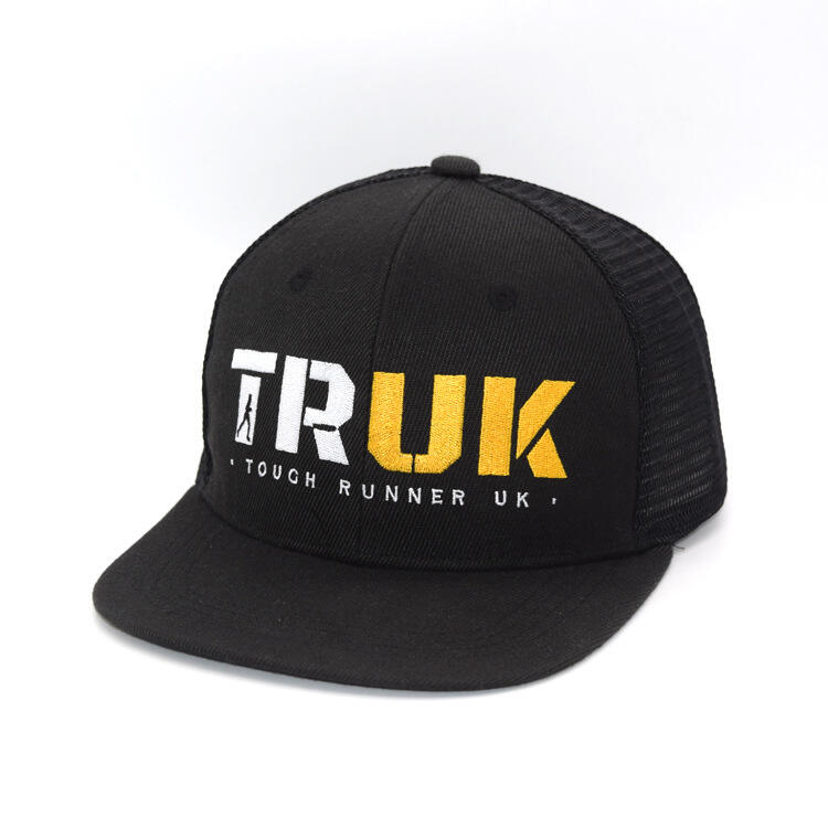 Custom Color Black Snapback Hats with Custom Logo