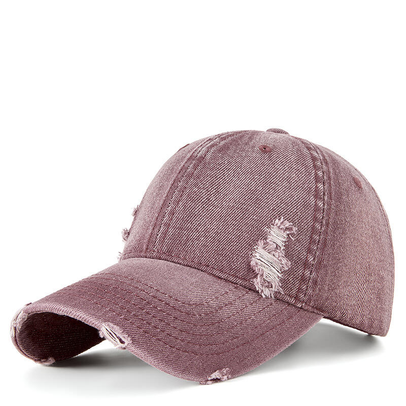 High Quality Washed and Distressed Baseball Cap